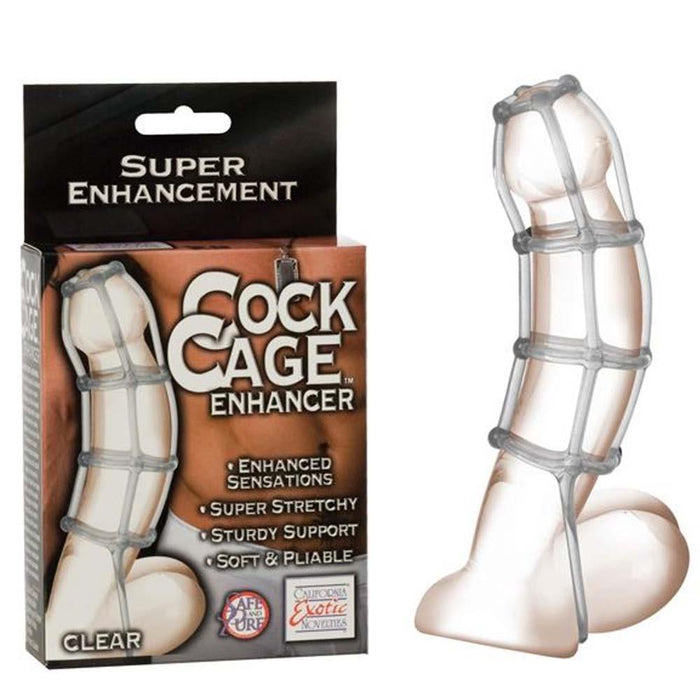 Cock Cage Enhancer - Clear