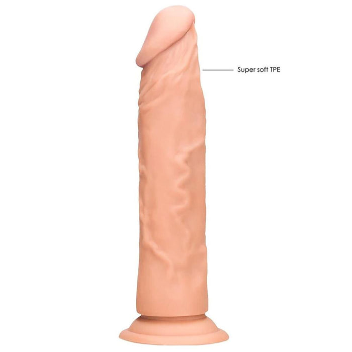 Real Rock - Dong Without Testicles 8 inches - Flesh Vibrator