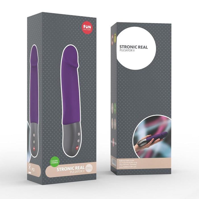 Fun Factory Stronic Real - Dark Violet Vibrator