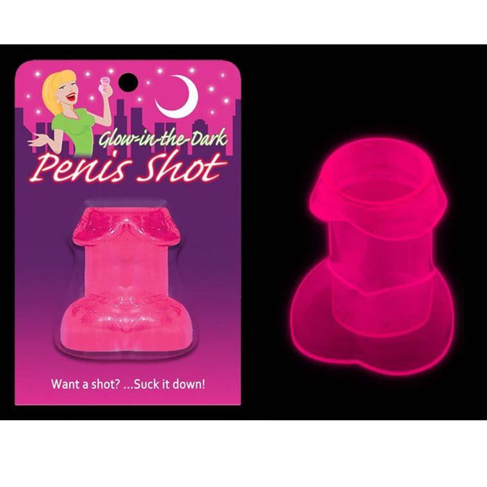 Glowing Penis Shot - Pink