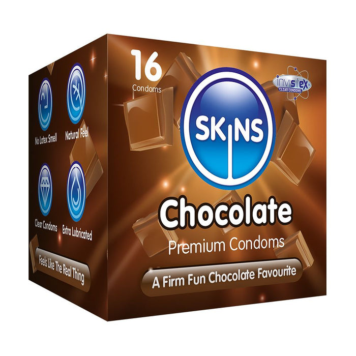 Skins Condoms Chocolate 16 Pack