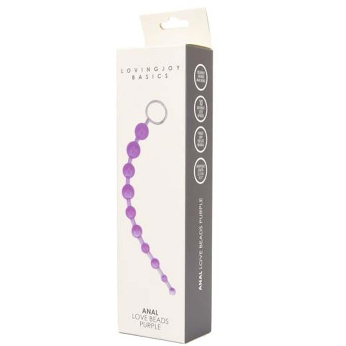 Loving Joy Anal Love Beads Purple