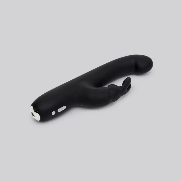 Happy Rabbit Slimline G-Spot USB Rechargeable Rabbit Vibrator Black Vibrator