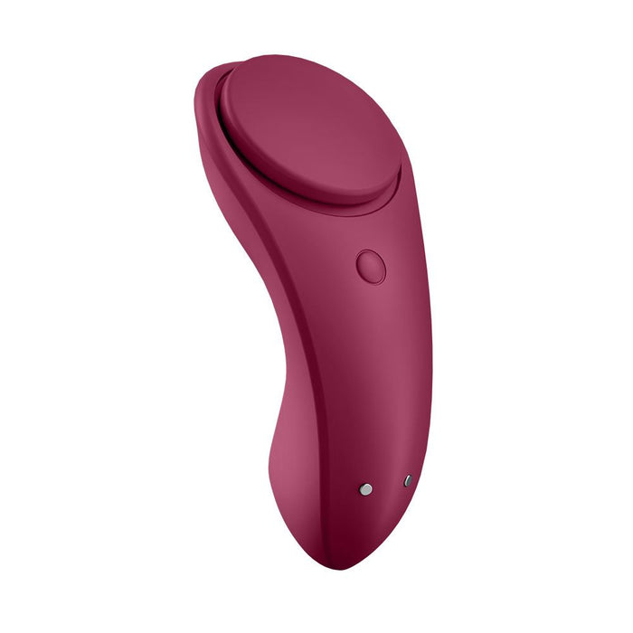 Satisfyer App Enabled Sexy Secret Panty Vibrator - Wine Red Vibrator