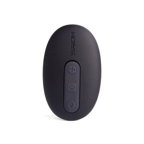 Svakom Primo Remote Control Warming Butt Plug - Black