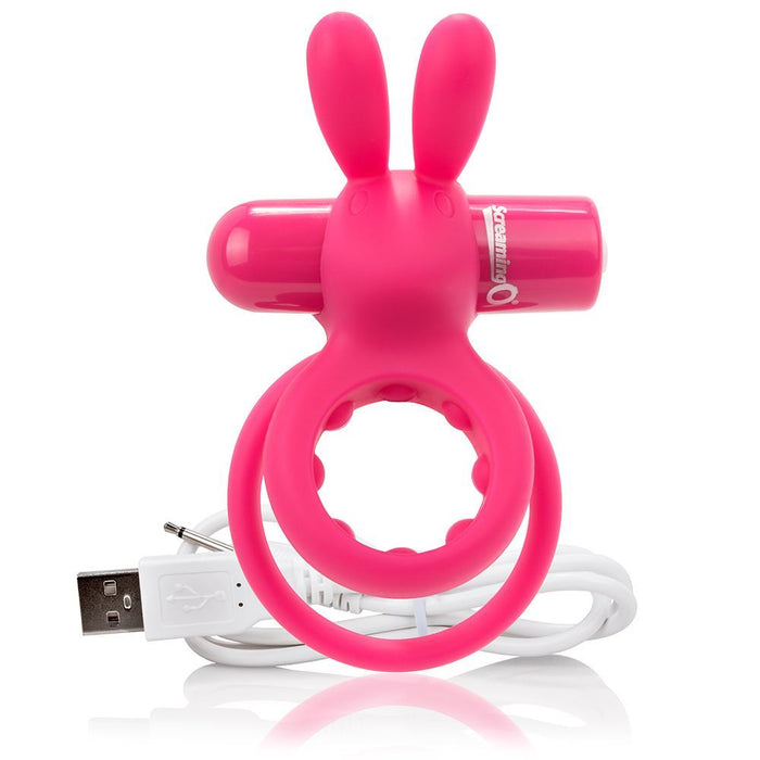 Screaming O Charged Ohare Vibrating Cock Ring- Pink