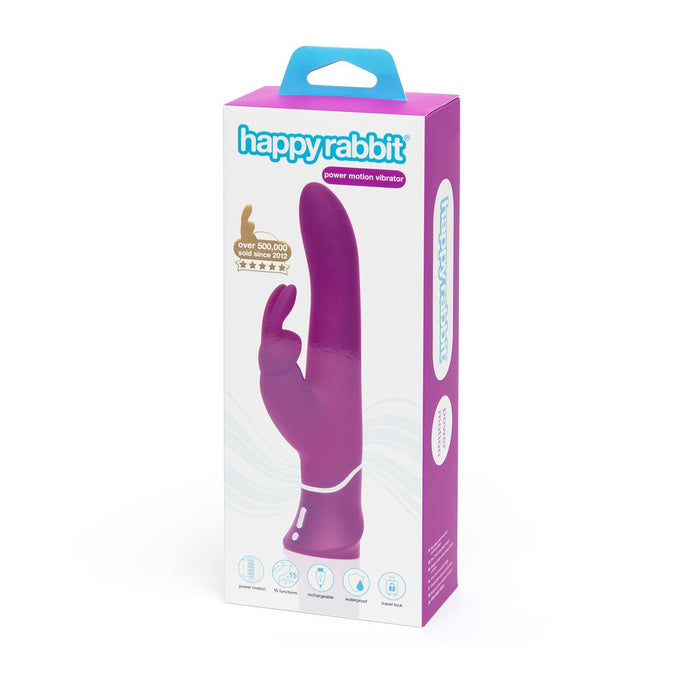 Happy Rabbit Curve Power Motion Rabbit Vibrator Purple Vibrator