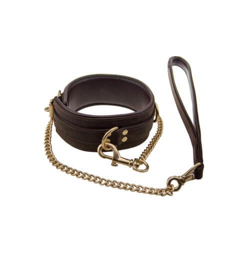 BOUND Nubuck Leather Leash