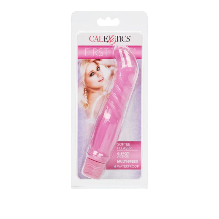 First Time Softee Pleaser - Pink Vibrator