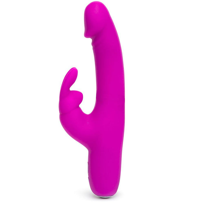 Happy Rabbit Slimline Realistic USB Rechargeable Rabbit Vibrator Purple Vibrator