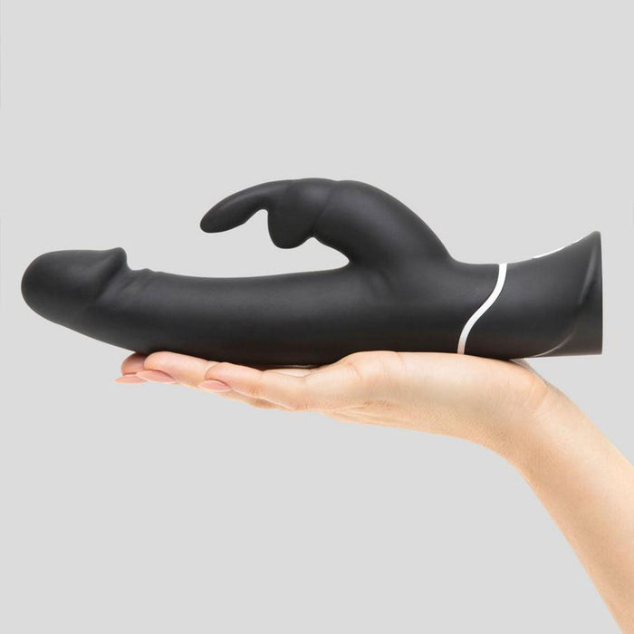 Happy Rabbit Realistic Black Vibrator