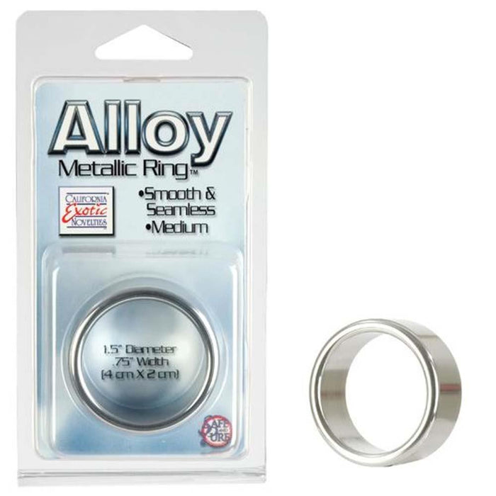 Alloy Metallic Ring - Medium