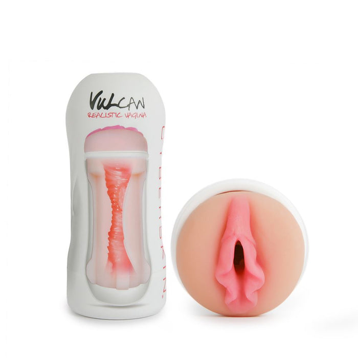 Cyber Skin - Vulcan Realistic Vagina - Cream