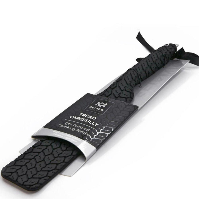 SEI MIO Sex Tyre Spanking Paddle - Black