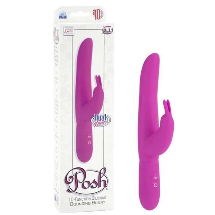 Posh 10-Function Bounding Bunny - Pink Vibrator