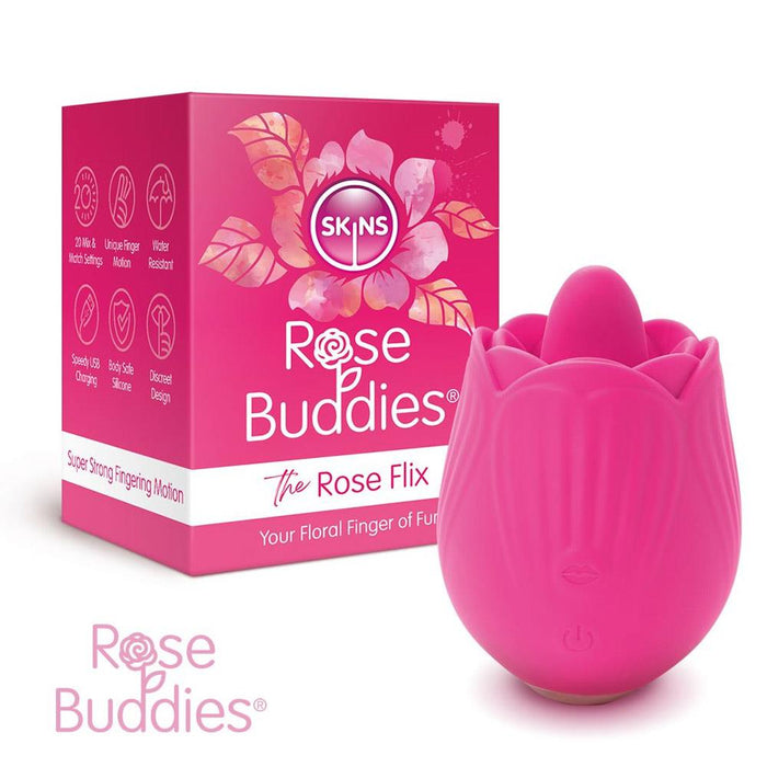 Skins Rose Buddies Rose Flix Vibrator