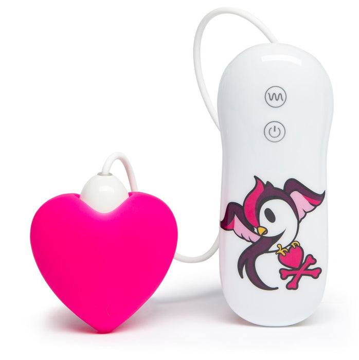 Tokidoki 10 Function Silicone Clitoral Vibrator swoop Pink Heart Vibrator