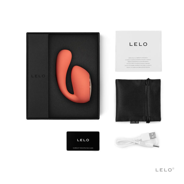 Lelo Ida Wave - Coral Red Vibrator