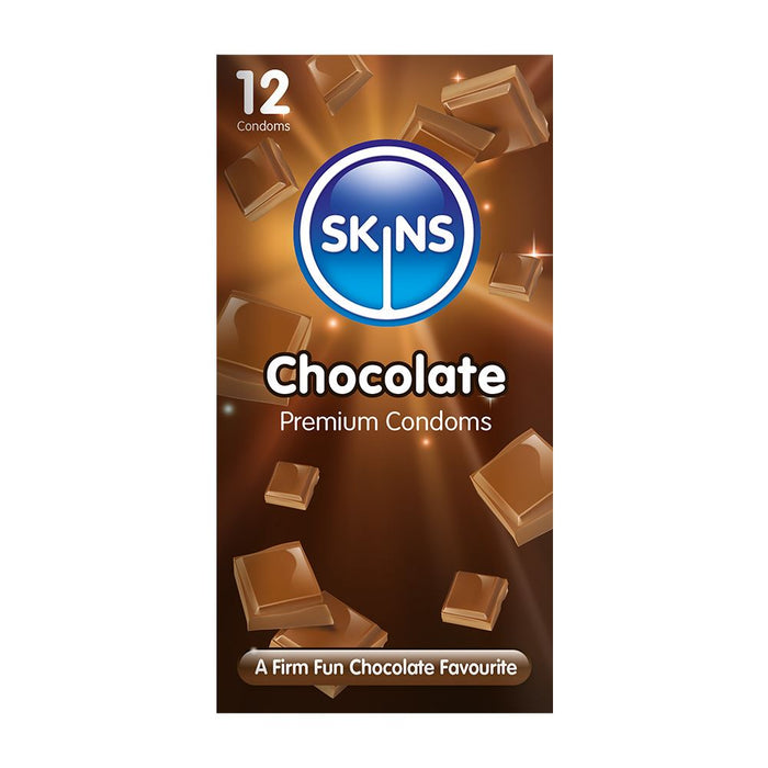 Skins Condoms Chocolate 12 Pack