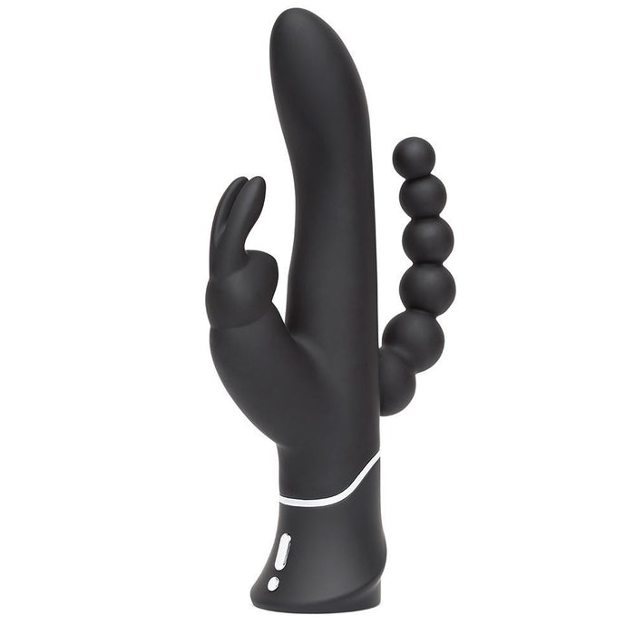 Happy Rabbit Triple Curve Black Vibrator