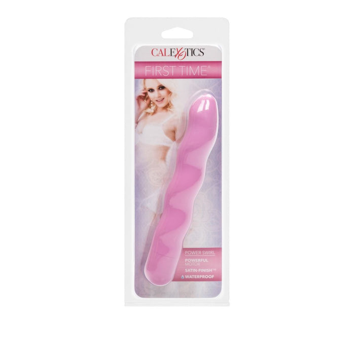 First Time Power Swirl - Pink Vibrator