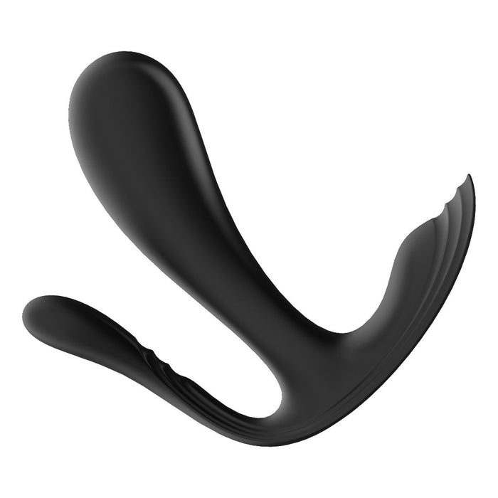 Satisfyer Top Secret+ App-Controlled Black Wearable Vibrator