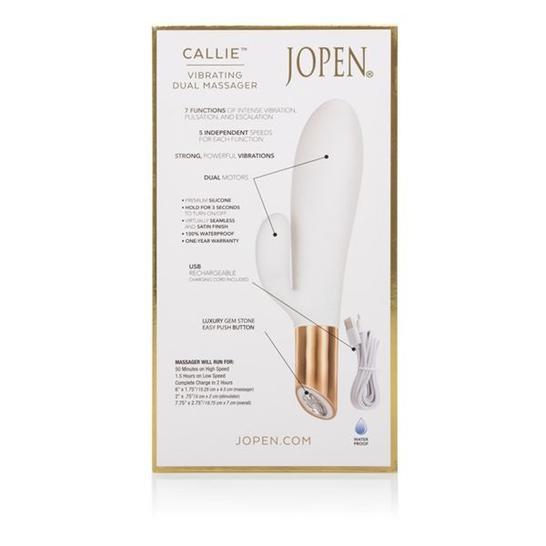 Callie by Jopen Vibrating Dual Massager Vibrator