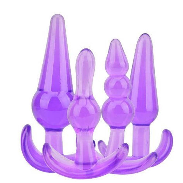 Loving Joy Butt Plug Training Kit Purple