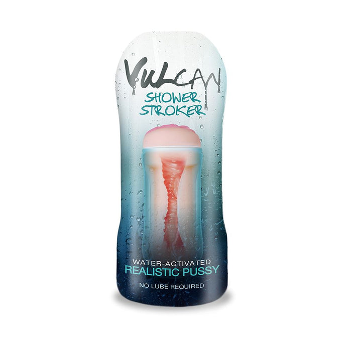 Cyber Skin - H2O Vulcan Shower Stroker Realistic Pussy