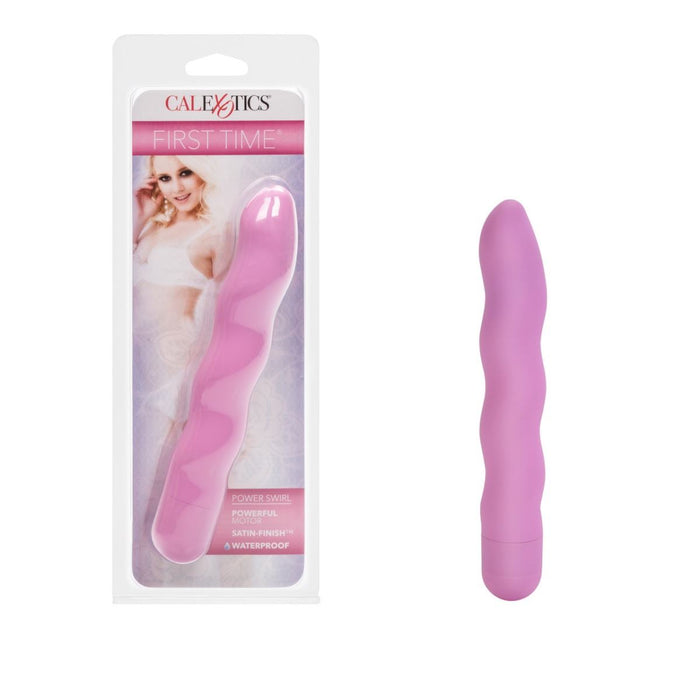 First Time Power Swirl - Pink Vibrator