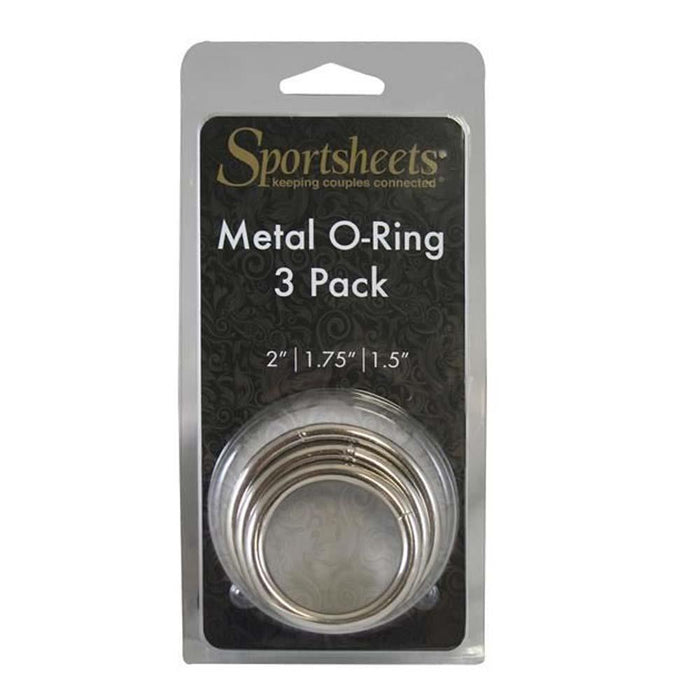 Sportsheets Metal O-Ring 3 Pack