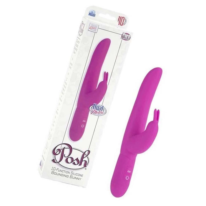 Posh 10-Function Bounding Bunny - Pink Vibrator