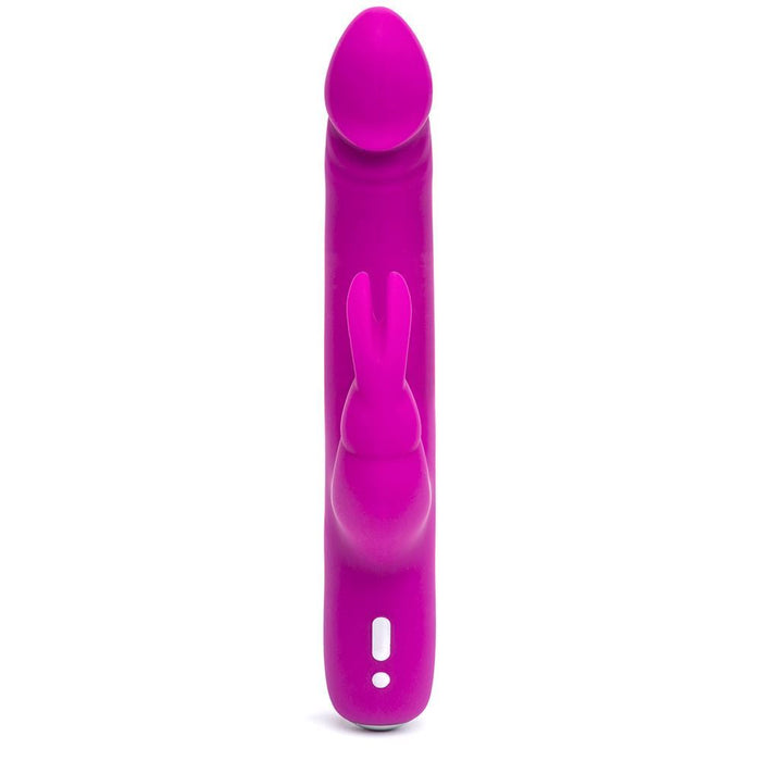 Happy Rabbit Slimline Realistic USB Rechargeable Rabbit Vibrator Purple Vibrator