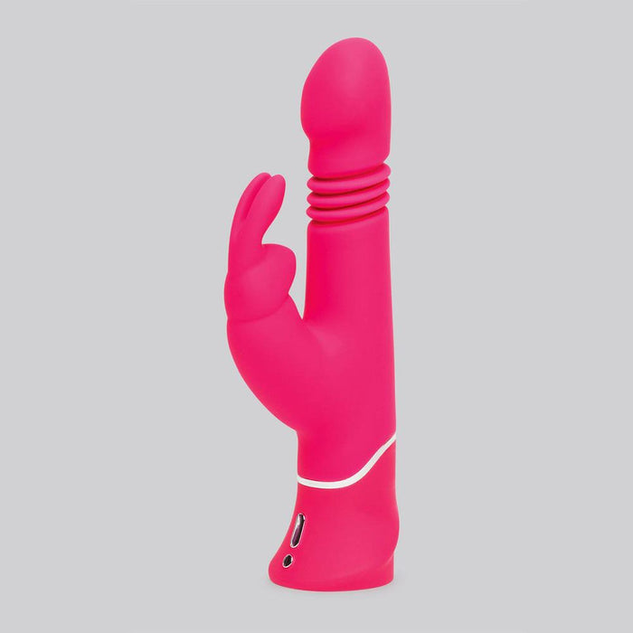 Happy Rabbit Thrusting Realistic Pink Vibrator